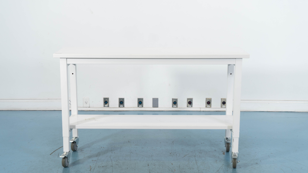 5' Portable White Lab Table Surplus Solutions