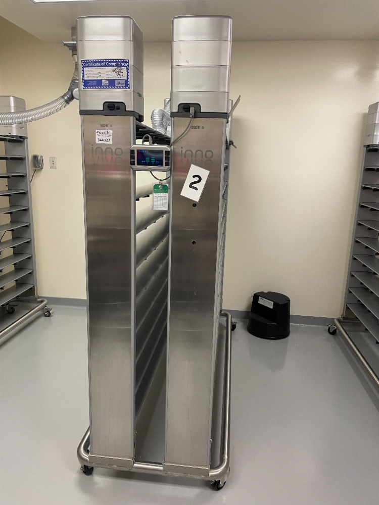 Innovive Double Sided 80 Cage Vivarium Rack w/ Exhaust and Supply