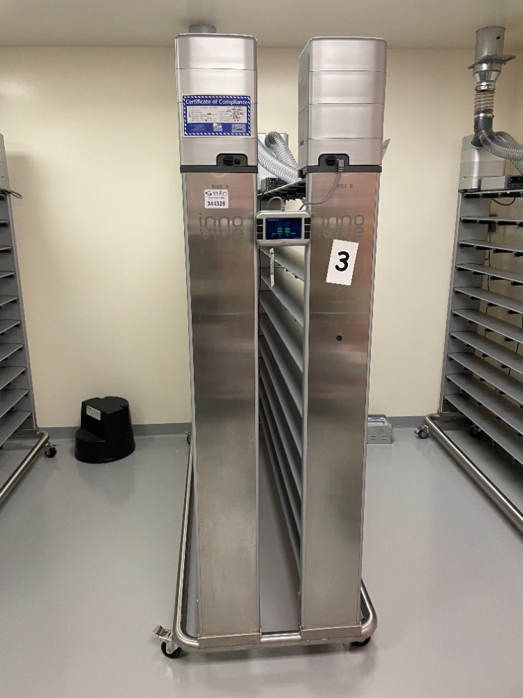 Innovive Double Sided 80 Cage Vivarium Rack w/ Exhaust and Supply