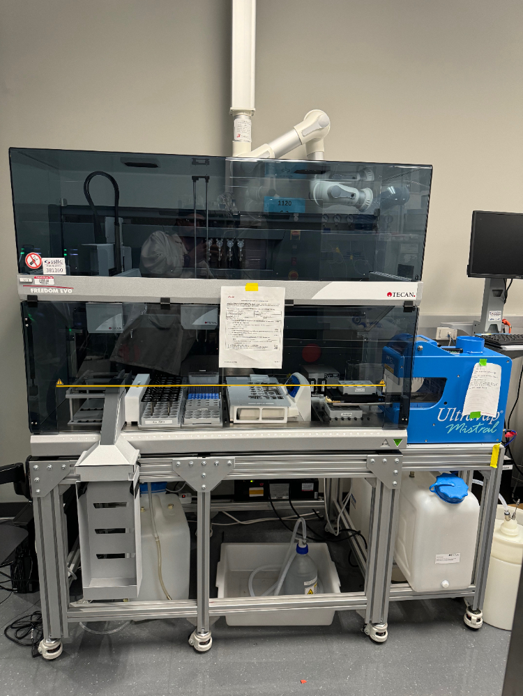 Tecan Freedom Evo Liquid Handler Surplus Solutions