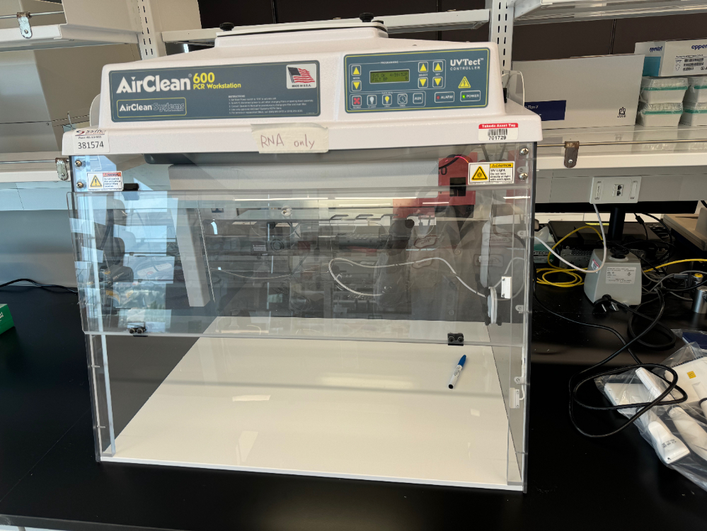 AirClean Systems 600 3' PCR Workstation Surplus Solutions