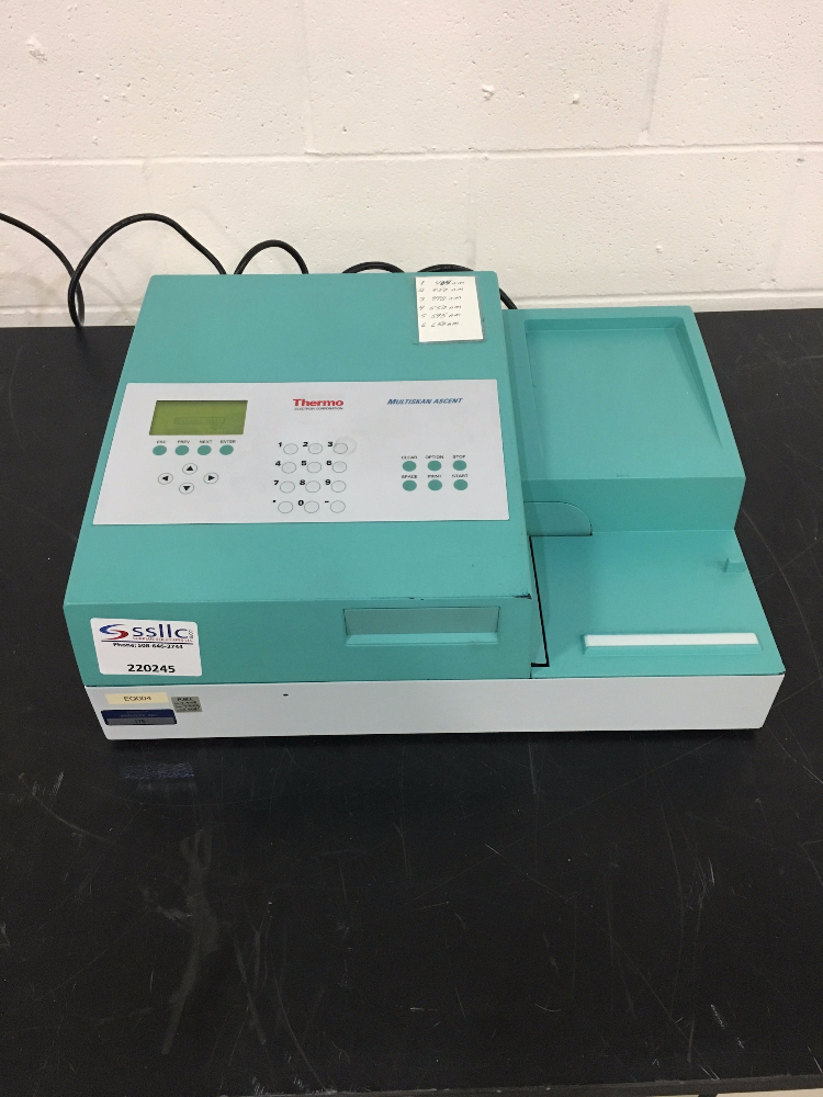 Thermo Electron Multiskan Ascent Microplate Reader Surplus Solutions