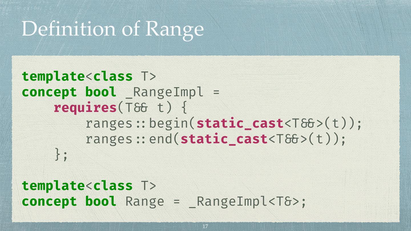 C++ Ranges