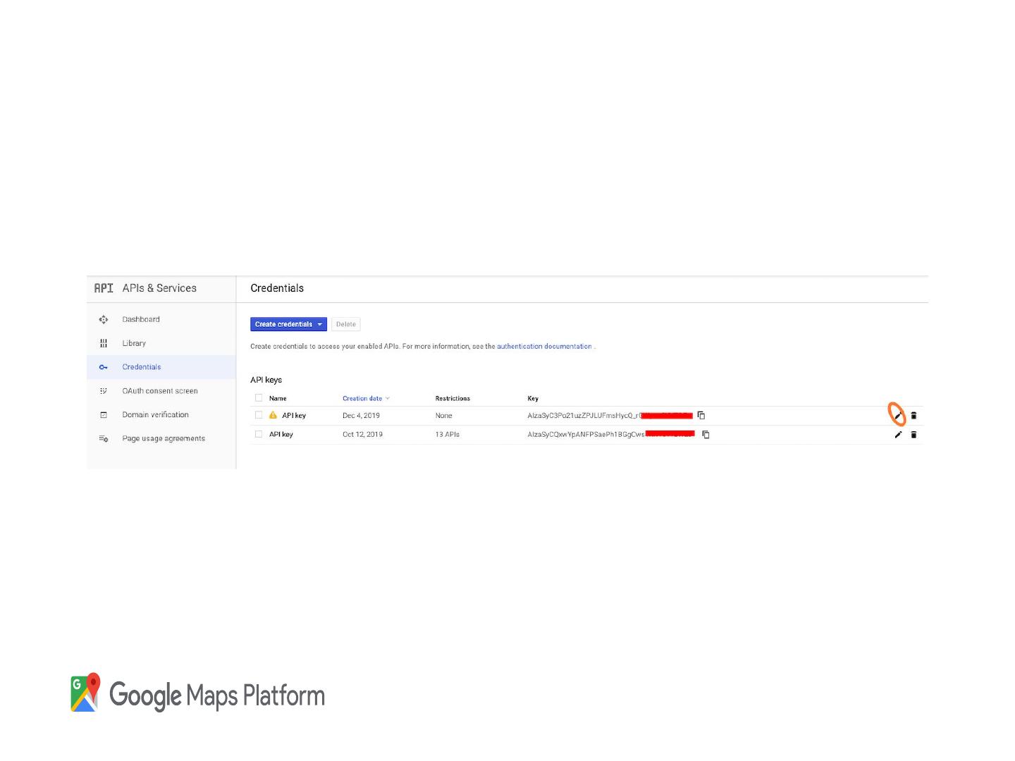 Google Maps API Quickstart