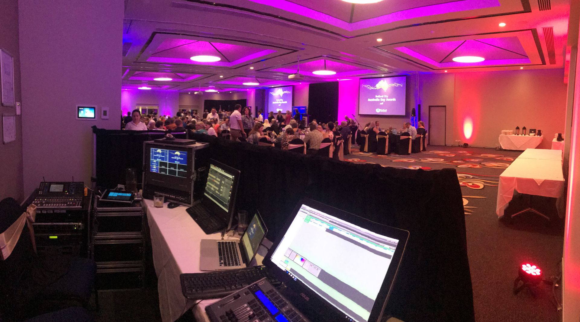 Audio & Visual Equipment Hire Event Staging Indoor and Outdoor