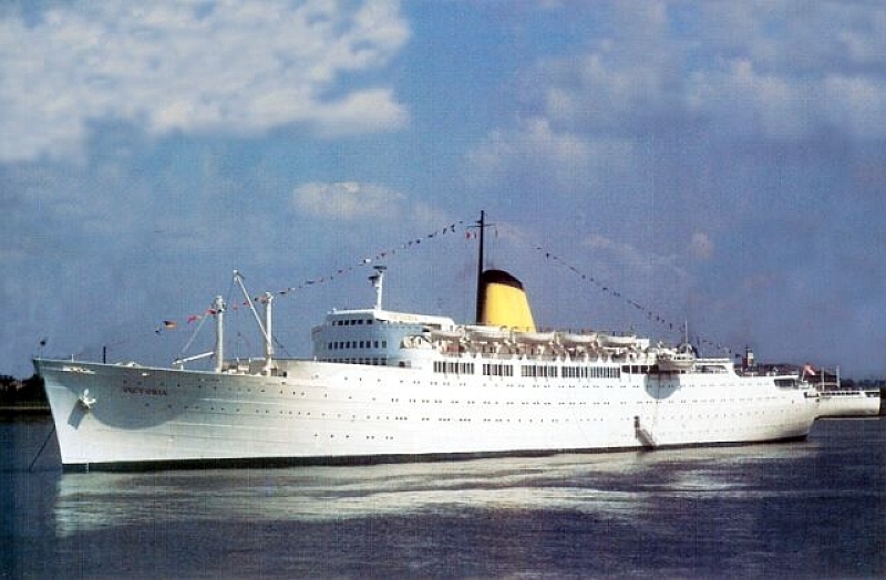 Incres Lines MS Victoria 1966 passenger list & menu