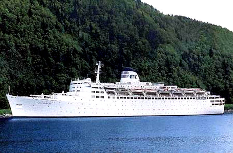 Sitmar Cruises, TSS Fairsea and the TSS Fairwind 1971 & 1972