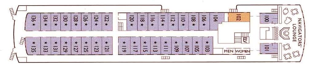 Universe Explorer Deck Plan 1