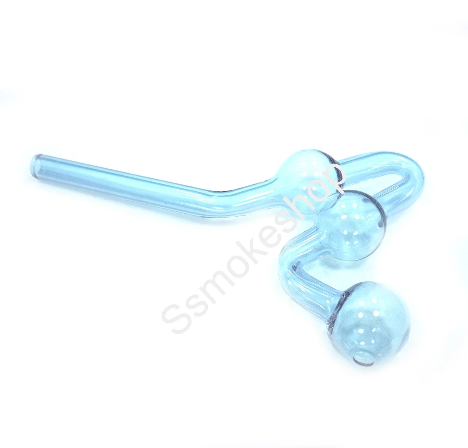 7" inches Purple GLASS WATER DOG OIL BURNER PIPE