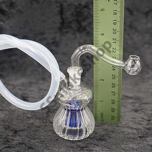 Mini Hand Oil Burner Bubbler Inner Stem 4 inches •
