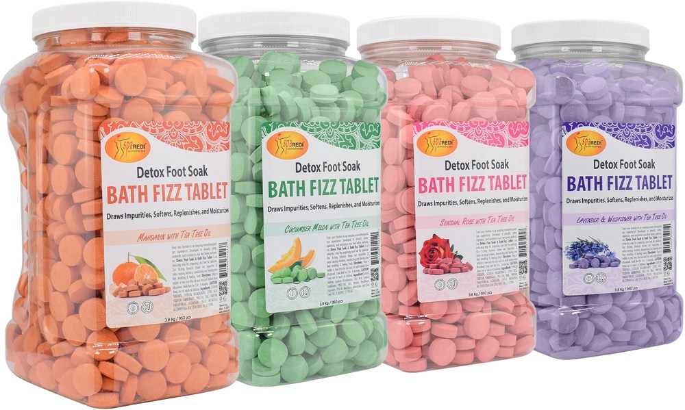 Spa Redi Bath Fizz 950 Tablet (4gal/Cs) Sunshine Nail Supply