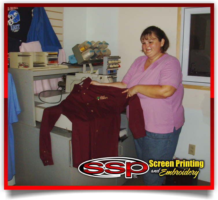 Embroidery SSP Screen Printing Customs TShirts & Apparel Embroidery & Printing in