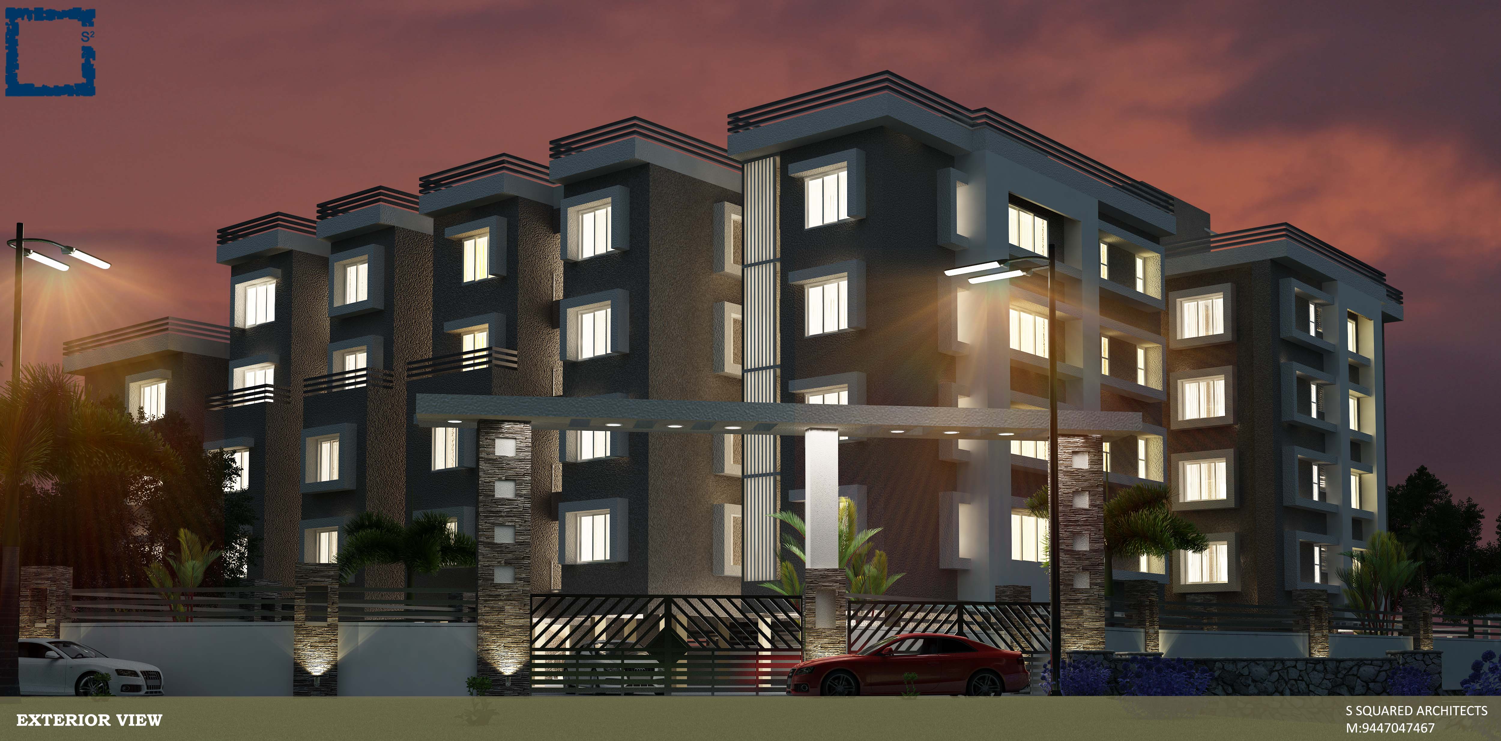 Residential Apartment for KSK Infra Properties ssquaredarchitec
