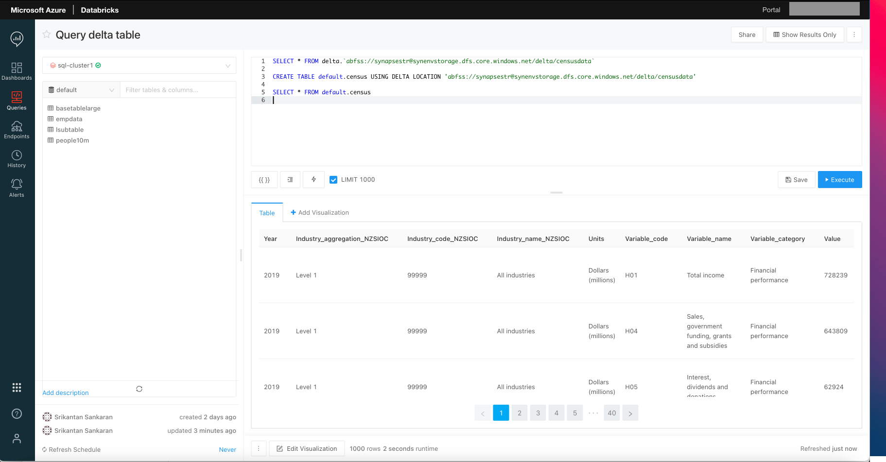 Adhoc Exploration on unstructured data