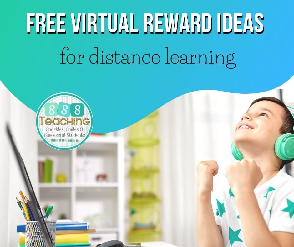 Distance Learning Virtual Rewards for Online Learning to motivate