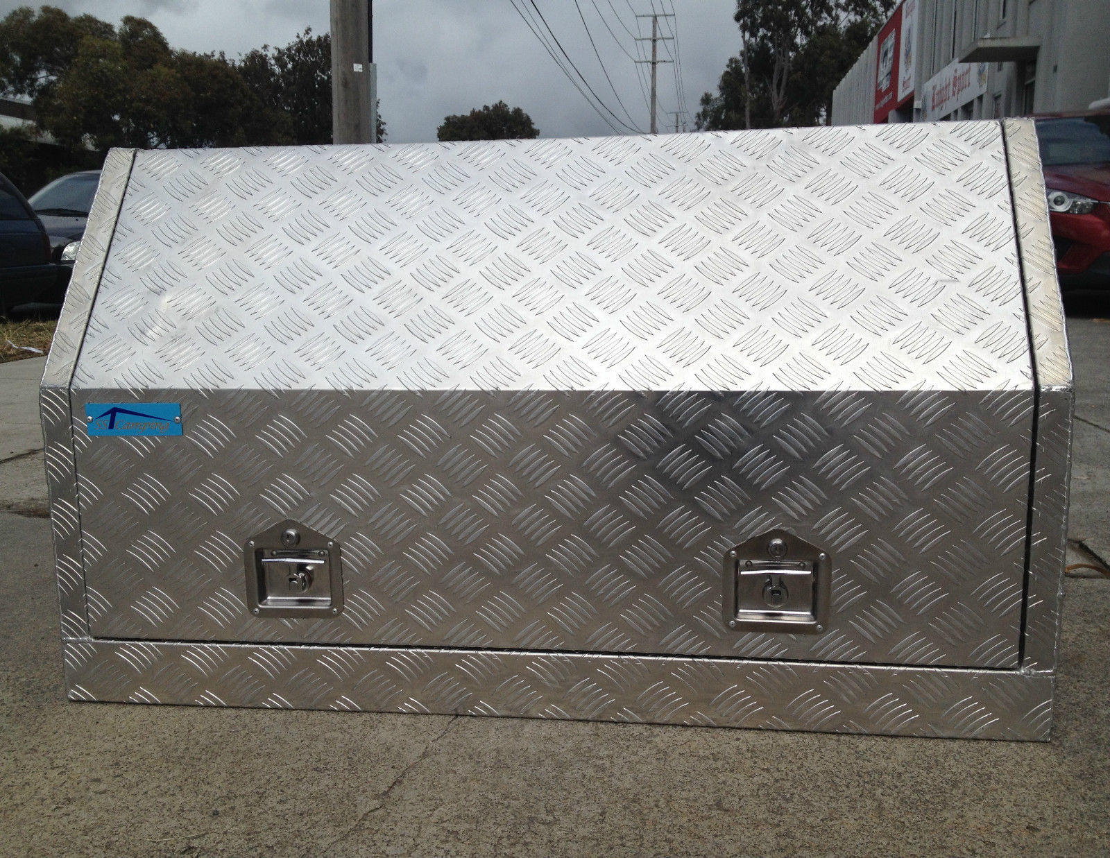 Heavy Duty Aluminium Tool Box Full Side Opening 1220x500x700mm SST