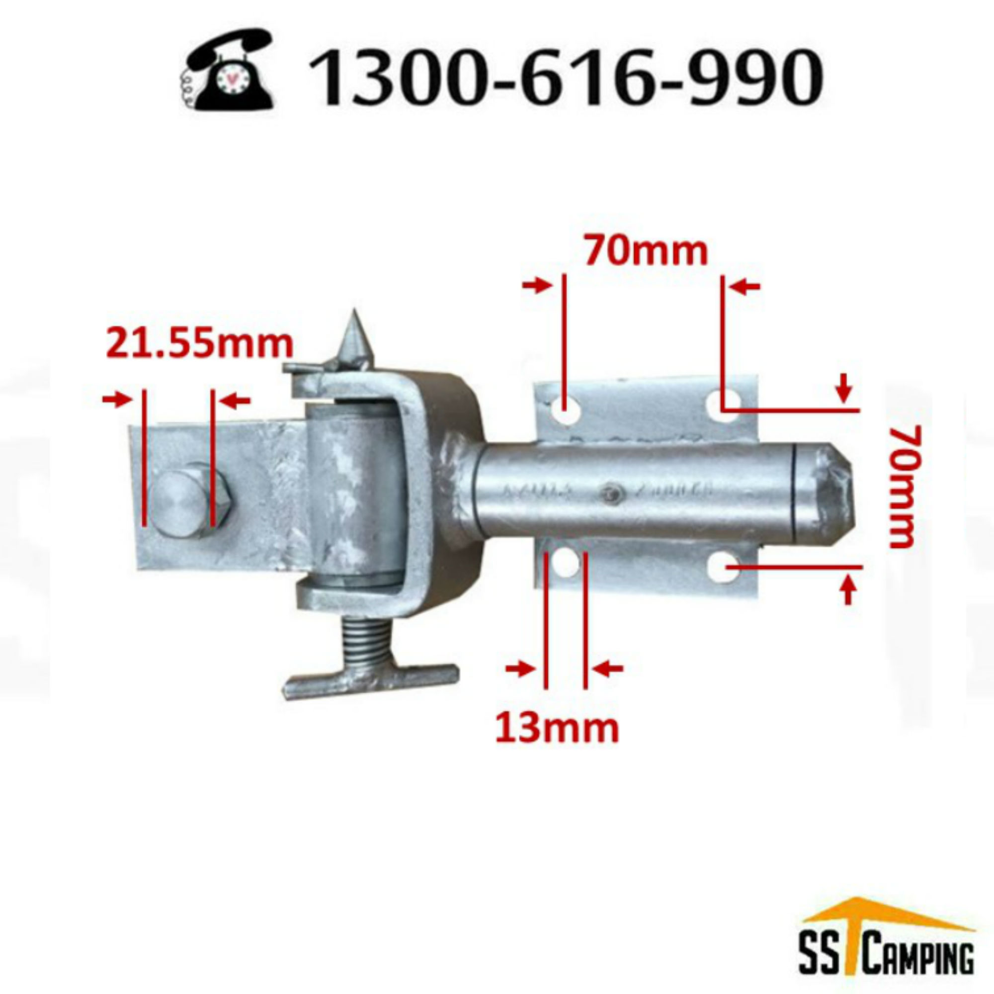 360 ° offroad trailer coupling 2 Tonne hitch Trailer Towing Hitch