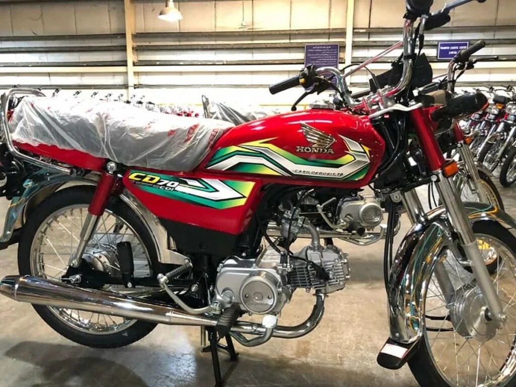 Honda CD 70 2024 zero mark up instalment plans in Pakistan [December
