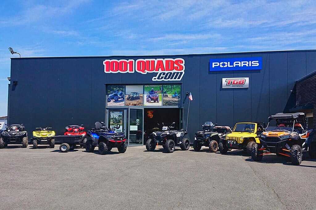 1001 Quads et des SSV dans un nouveau showroom SSVmedia.fr