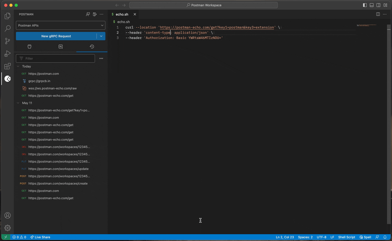 VS Code Extension from PostMan Got released Test your API D365Fo