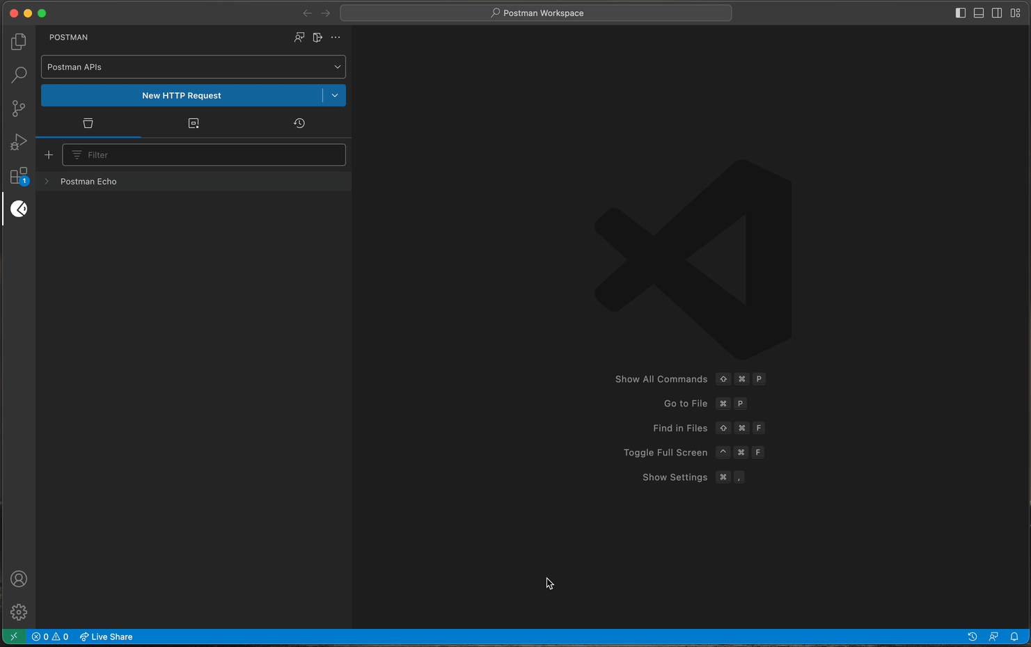 VS Code Extension from PostMan Got released Test your API D365Fo