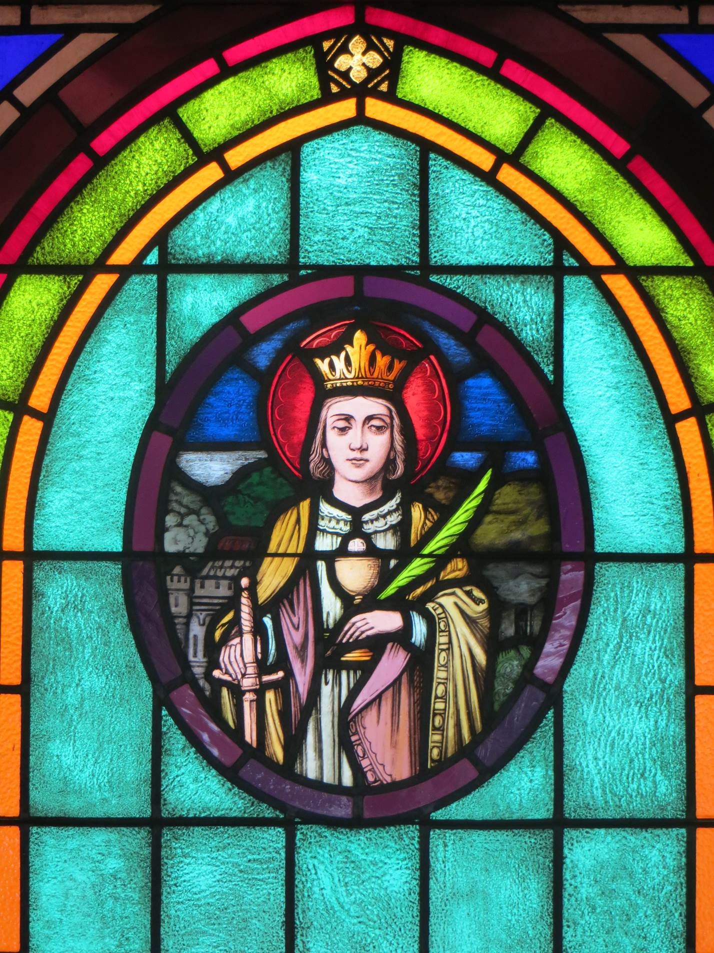 window 2 Saint Boniface, Kersey