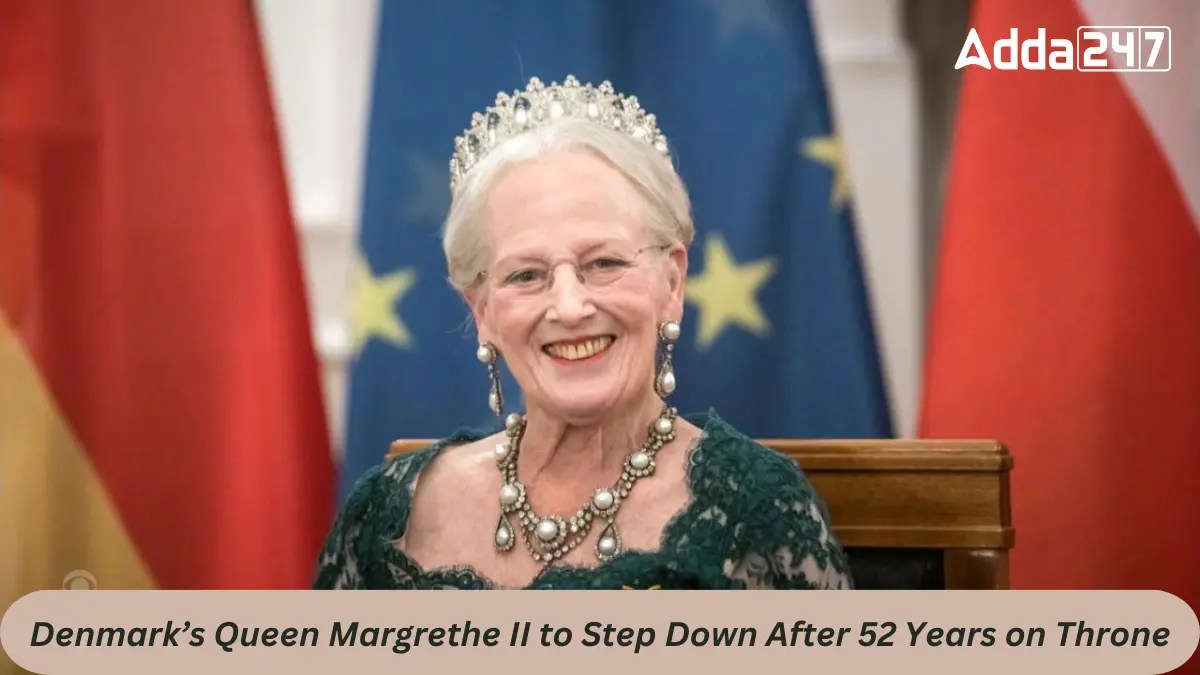 Denmark's Queen Margrethe II to Step Down After 52 Years on Throne