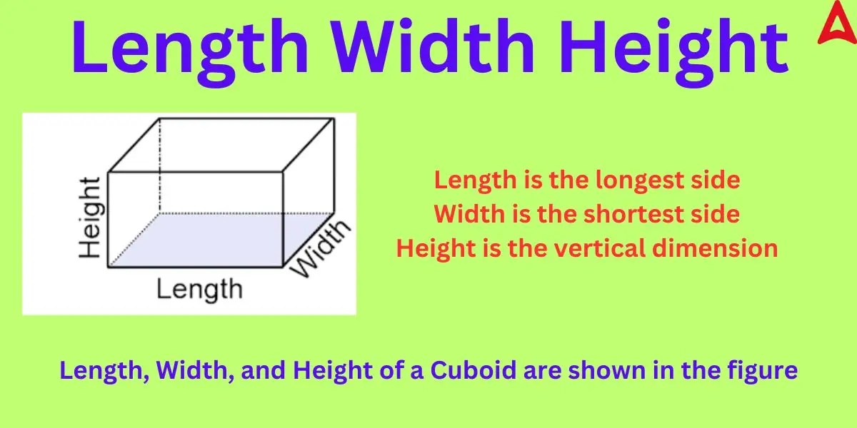 Length Width Height Definition, Formula, Solved Examples(03)