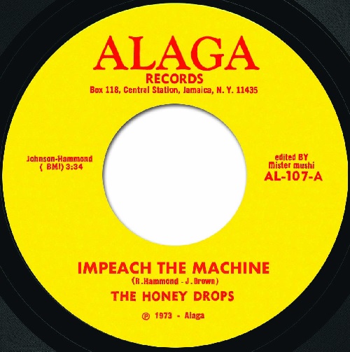 INPEACH THE MACHINE (7")/HONEY DRIPPERS (FUNK)/ハニー・ドリッパーズ/J.B. SEX