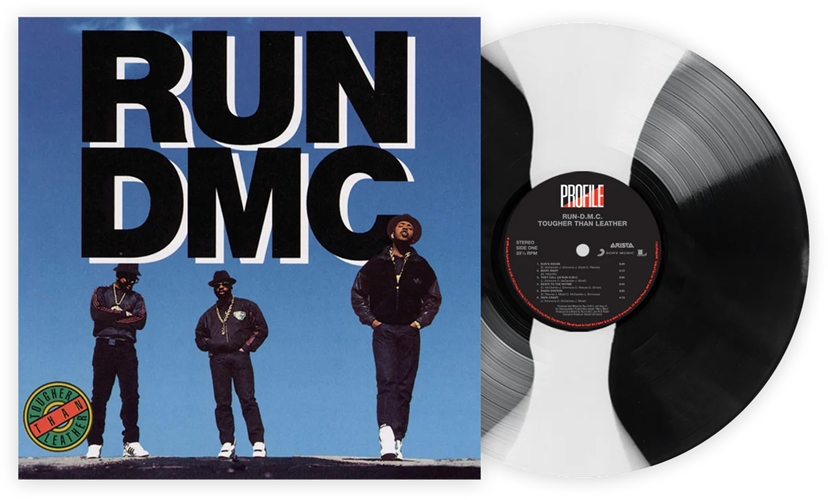 TOUGHER THAN LEATHER "LP" (BLACK & WHITE STRIPE VINYL)/RUN DMC｜HIPHOP/R&B｜ディスクユニオン･オンラインショップ