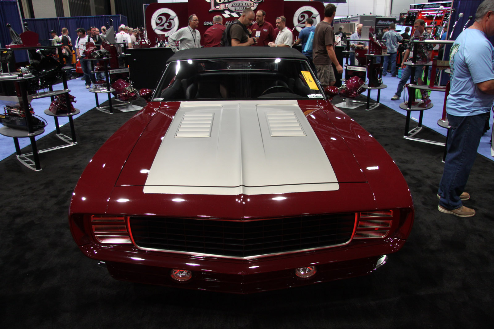Red Hot Cherry '69 Camaro from Lokar SEMA 2012 Hot Rod Network