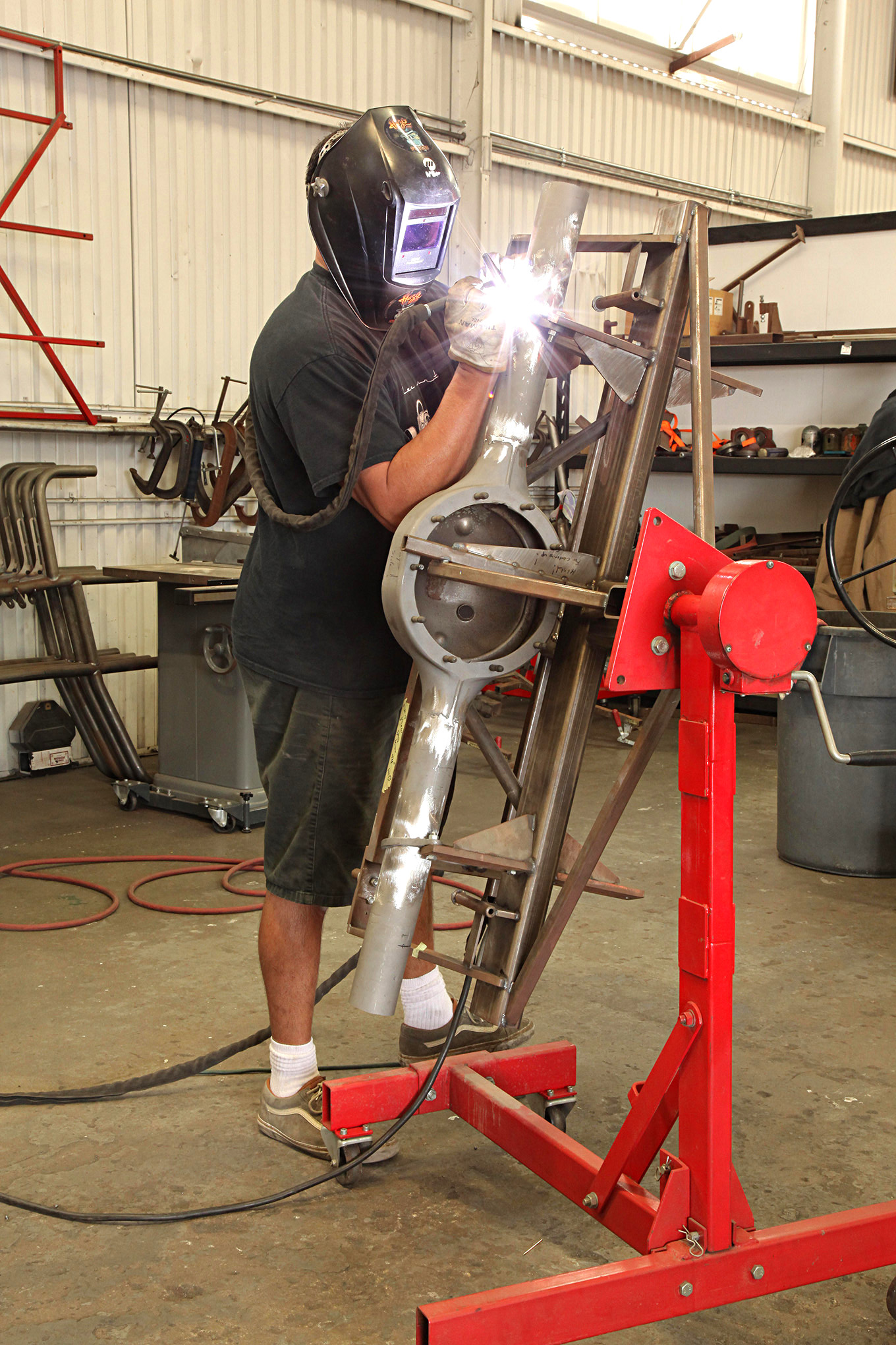 Narrowing a 9inch rearend the old fashioned way Hot Rod Network