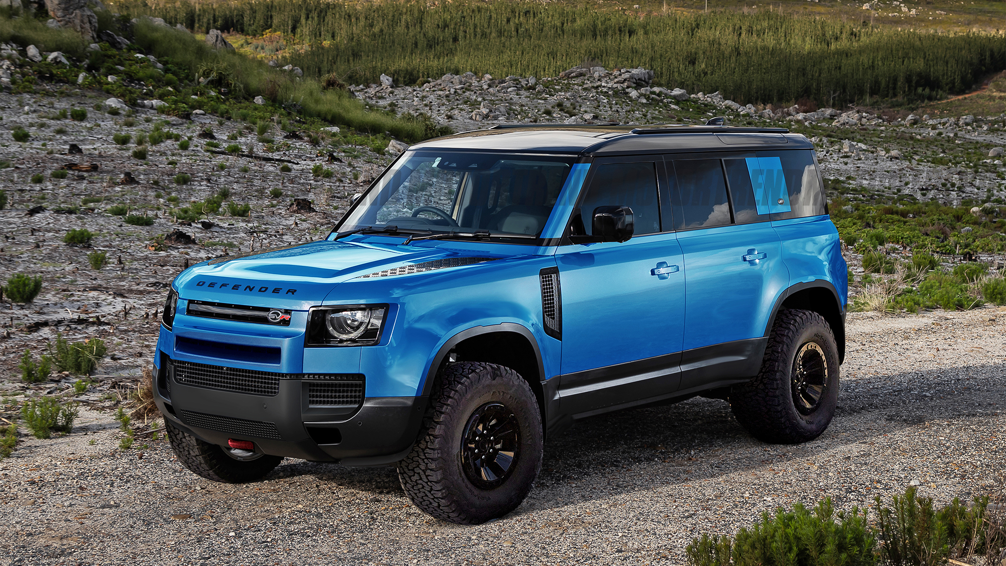 Future Cars: 2023 Land Rover Defender Svr Brings The Heat With A 600+Hp V-8