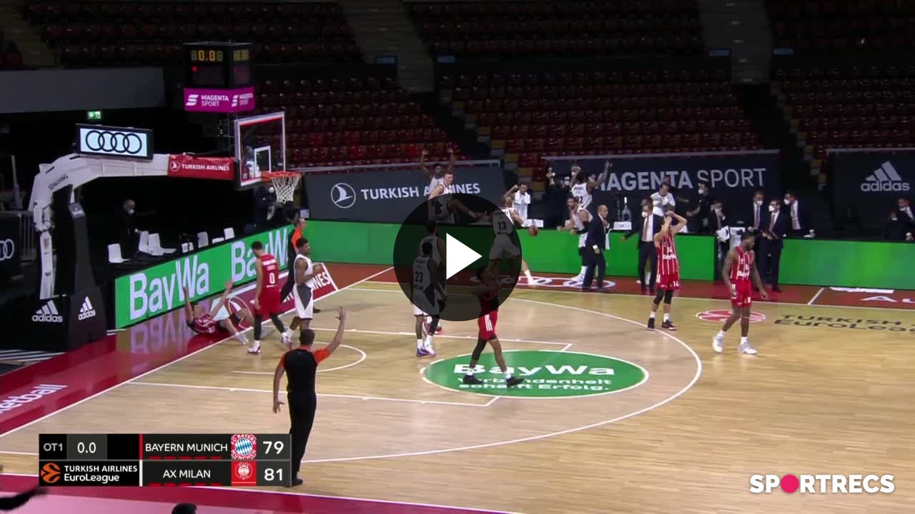 FC Bayern Munich vs. AX Armani Exchange Milan Game Highlights
