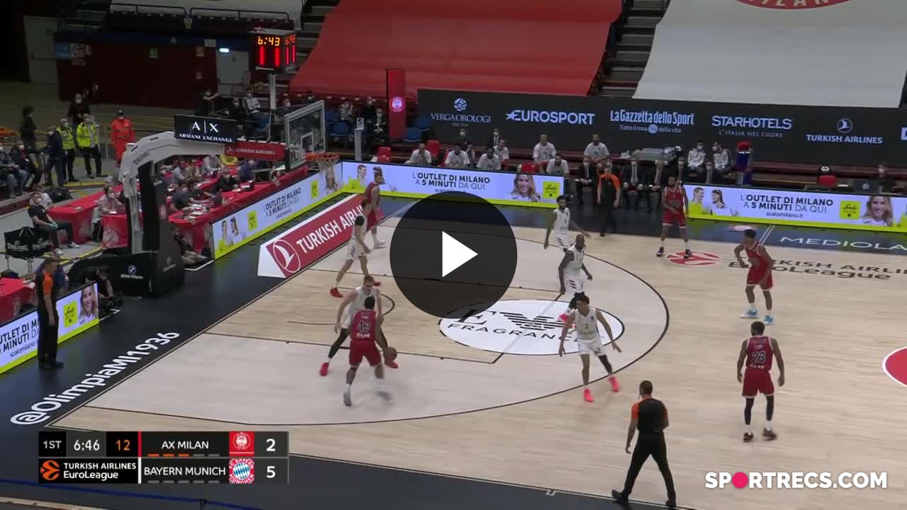 AX Armani Exchange Milan vs. FC Bayern Munich Game Highlights