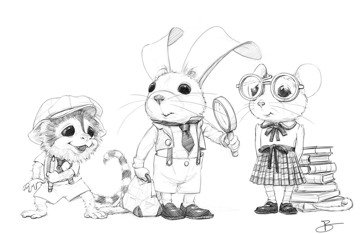 рисовать не умом