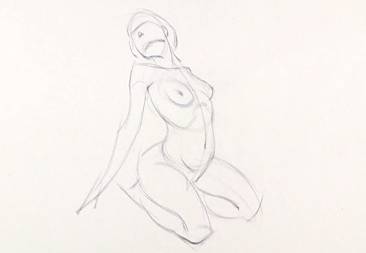 как рисовать парные позы