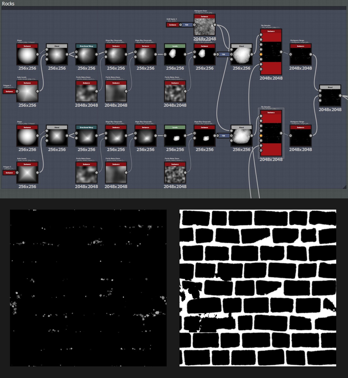 Туториал создание реалистичной брусчатки в Substance Designer