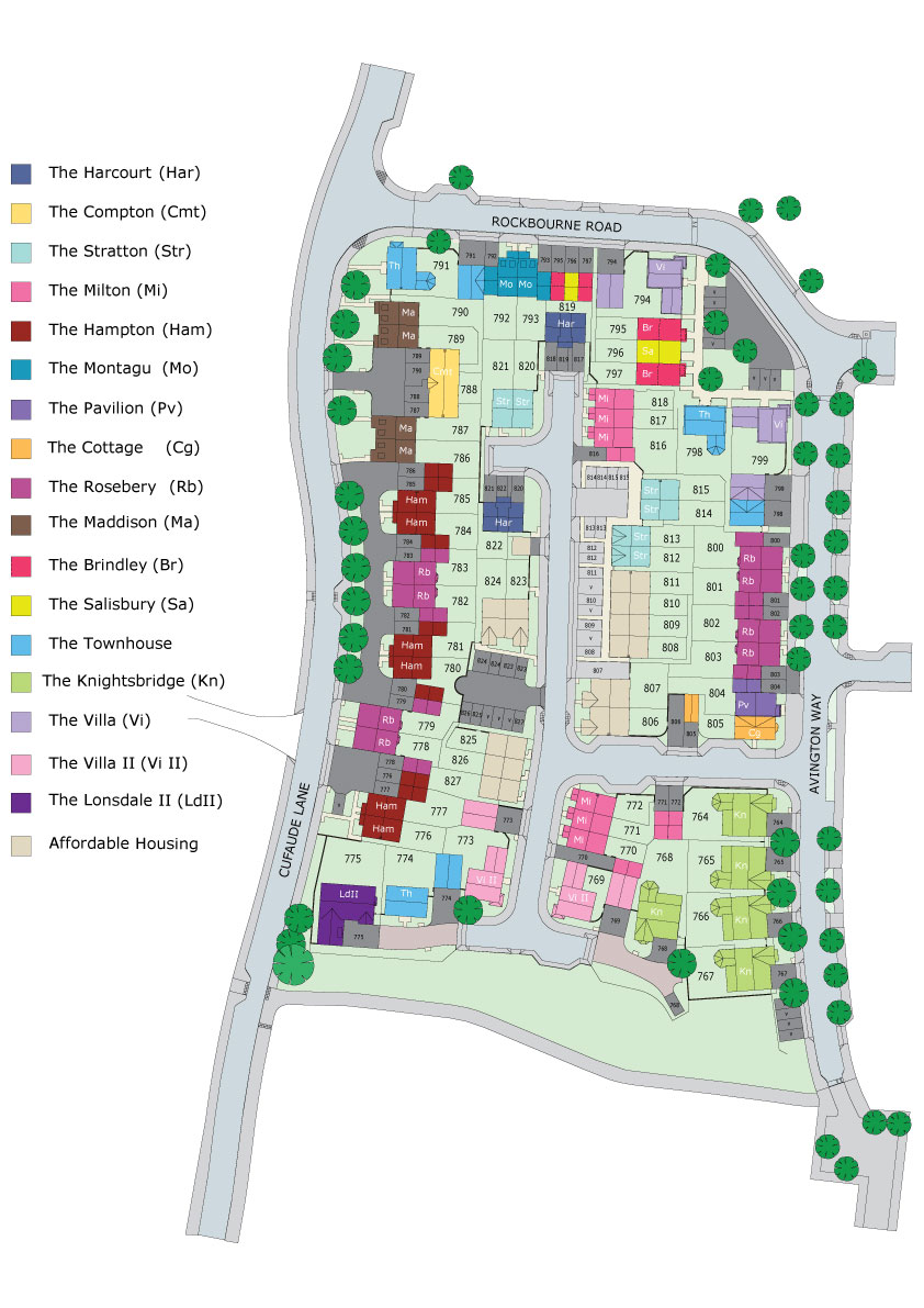 Croudace Homes Sherfield Park, RG27 New Home Developers Zoopla