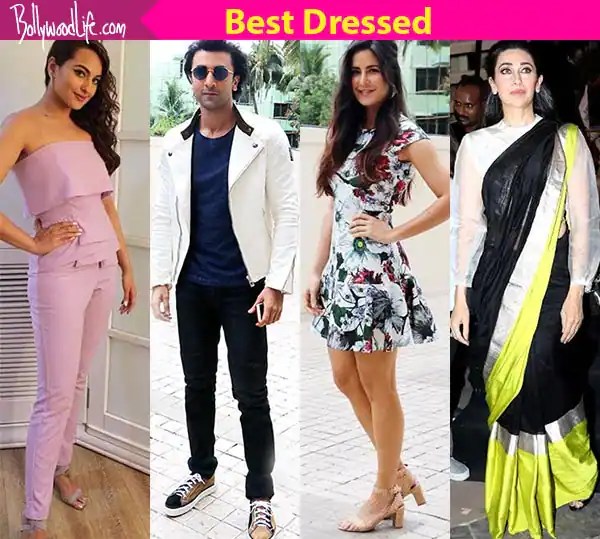 Best Dressed This Week Sonakshi Sinha, Katrina Kaif, Ranbir Kapoor and