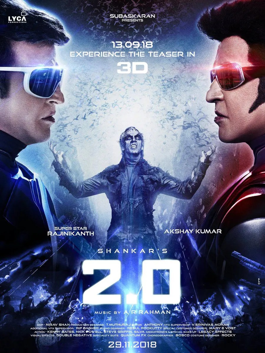 Listen Up! Teaser of Rajinikanth, Akshay Kumar and Amy Jackson starrer 2.0 will be out on THIS date