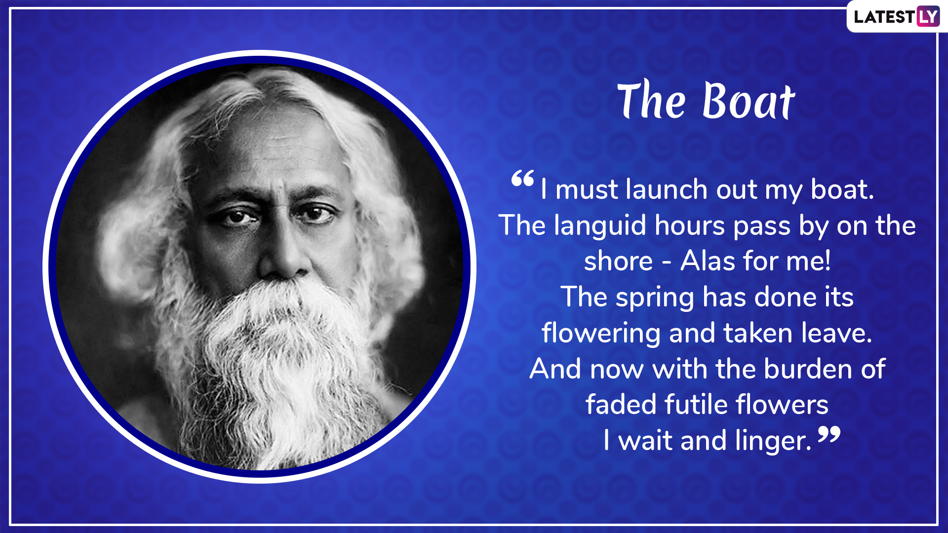 Rabindranath Tagore Death Anniversary 5 Memorable Poems