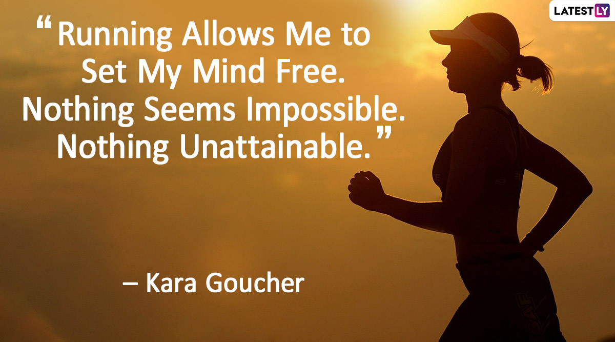 Global Running Day 2020 Motivational Running Quotes With HD Pictures