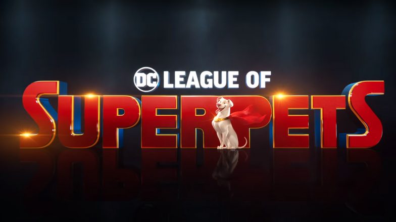DC League of Super Pets Warner Bros Reveal the Title of Dwayne Johnson