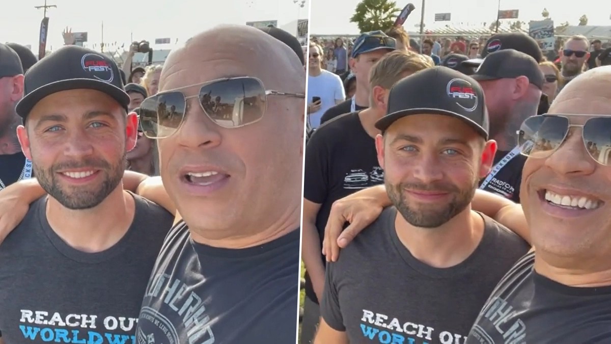 Agency News Vin Diesel Reunites With Late Actor Paul Walker's Brother Cody, Shares Video From