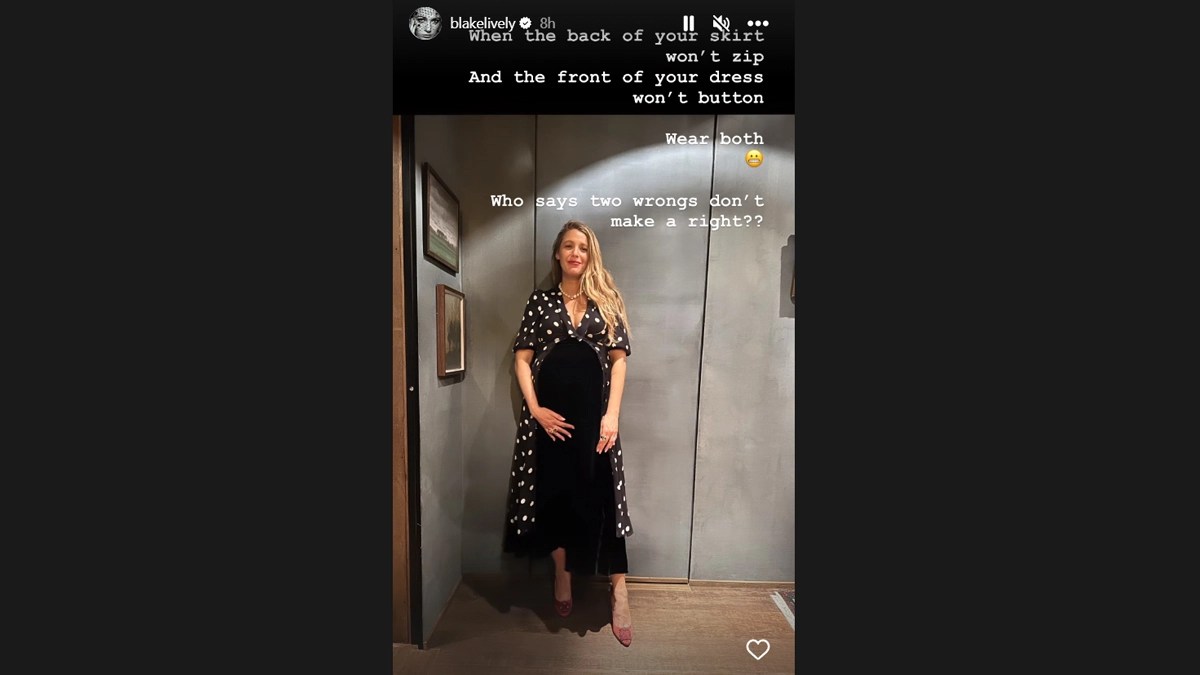 Blake Lively Gives Hilarious Maternity Style Tips As She Expects Her