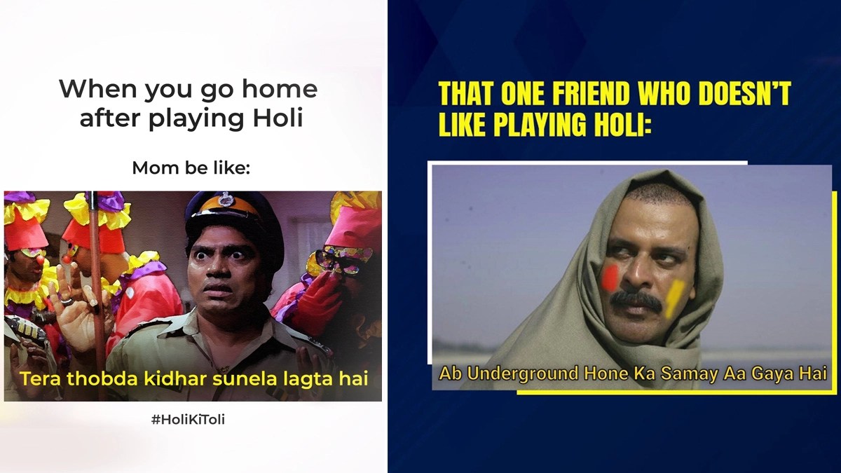 Viral News Check Out These Funny Holi 2023 Memes and Jokes Ahead of
