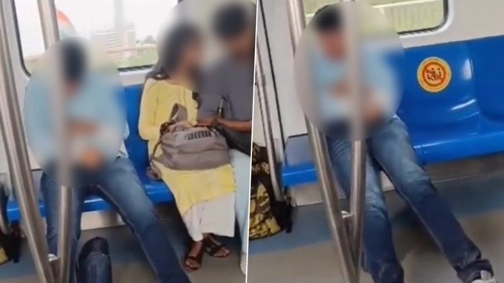 India News | Video of Man Masturbating Inside Delhi Metro Goes Viral, DCW Issues Notice | 📰 LatestLY