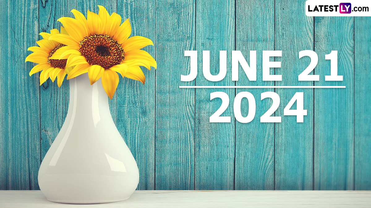 Festivals & Events News Special Days on June 21, 2024 Know Holidays