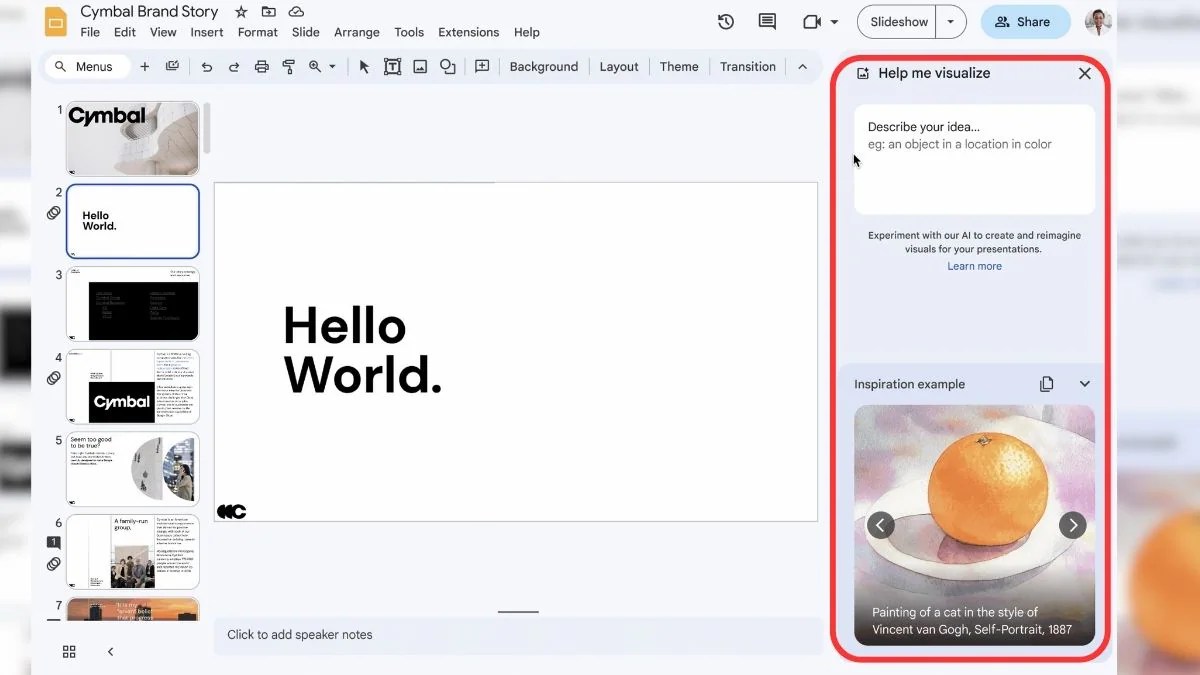 Right here’s the way to create photos with AI in Google Slides, “assist